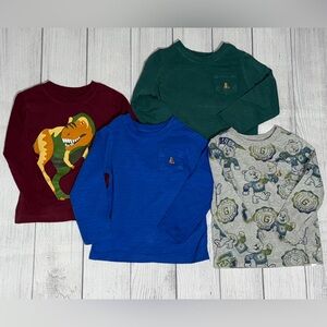 4 Baby GAP long sleeve T’s- Size 2T